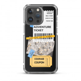 Adventure Ticket - Clear Case for iPhone®