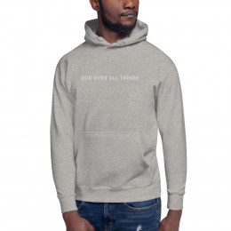 God over all things Embroidered - Unisex Hoodie